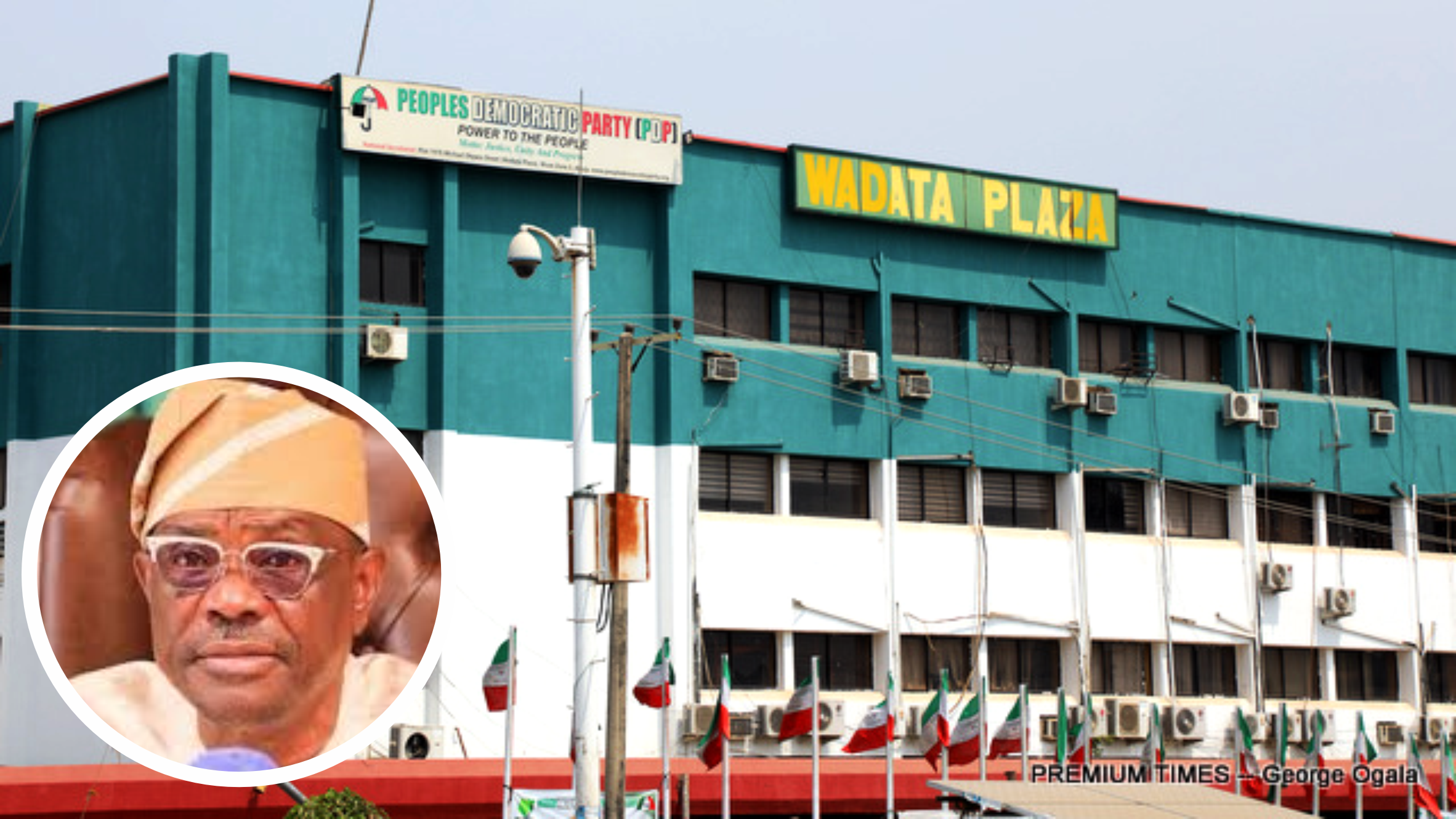 Power Tussle: Wike seals off PDP headquarters in Abuja