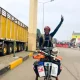 Nigerian man embarks on bicycle trip from Lagos to U.S