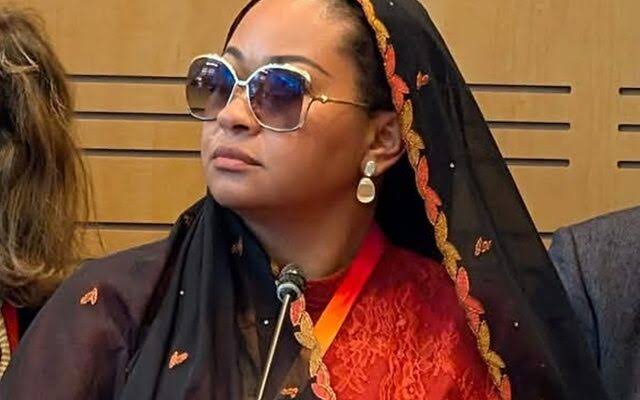 UK Trip: Senator Natasha detained at Abuja airport, details emerge