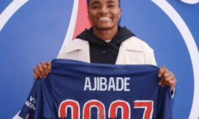 PSG's new signing, Ajibade breaks silence on Ligue 1 move