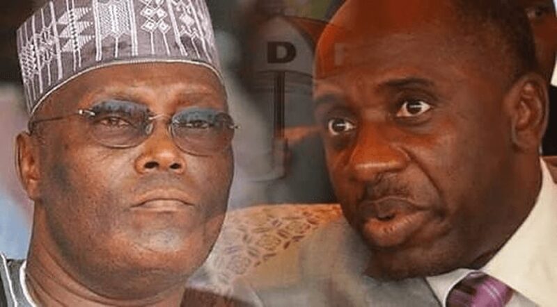 ADC Ticket: I won't step down for you, Amaechi tells Atiku