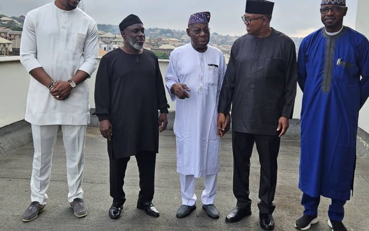 2027 Election: Peter Obi Engages Obasanjo, Ladoja In Closed-Door Meetings