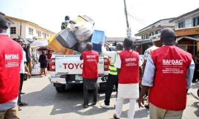 NAFDAC seals illegal cosmetic factory Skincare in Lagos (Full List)
