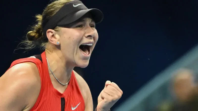 Anisimova Clinches China Open After Beating Noskova