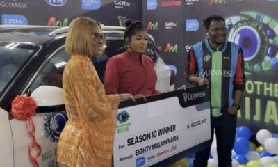 BBNaija Season 10 Winner Imisi Receives N80m, SUV