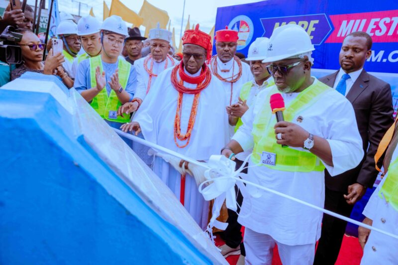Oborevwori Performs Groundbreaking For Reconstruction Of Warri–Sapele–Benin Road