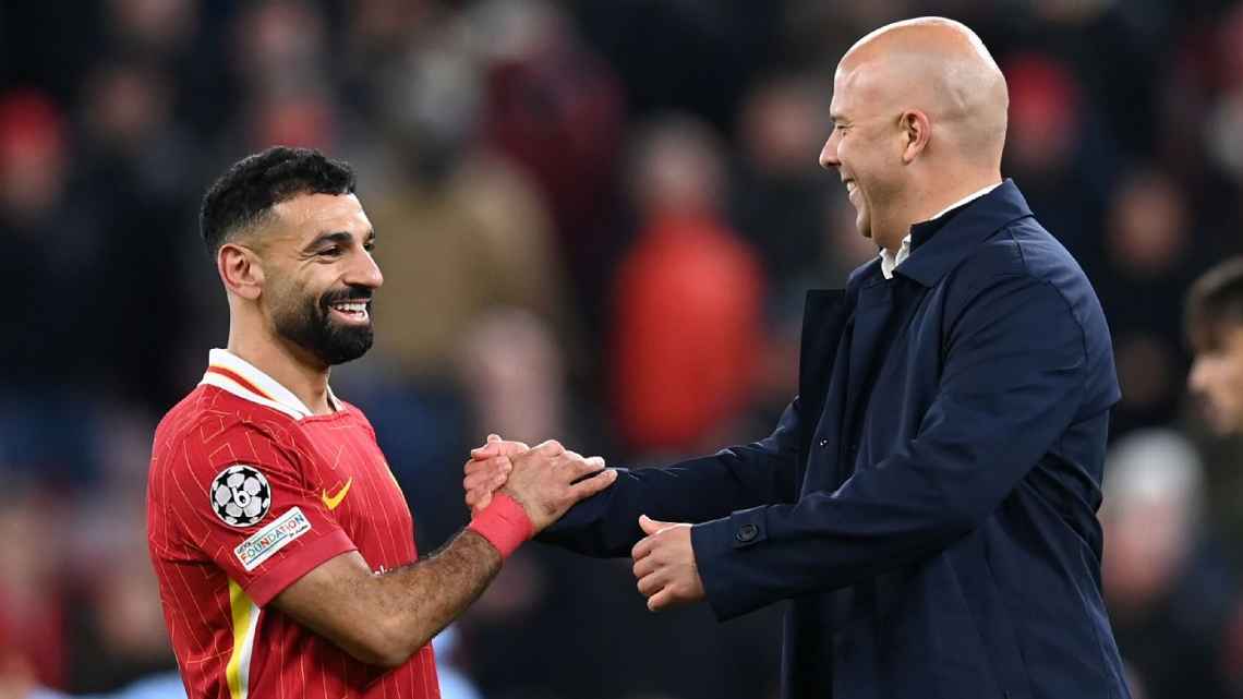 Slot Backs Salah To End Goal Drought After Six Goalless Matches