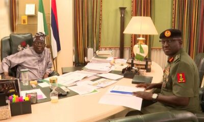 Trump's Threat: Army Chief Meets Tinubu, Assures Nigerians Of Improved Security