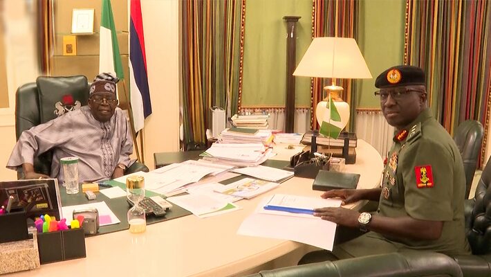Trump's Threat: Army Chief Meets Tinubu, Assures Nigerians Of Improved Security
