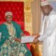 Ambassador Bashir Submits Michika Chiefdom Education Report to Traditional Ruler