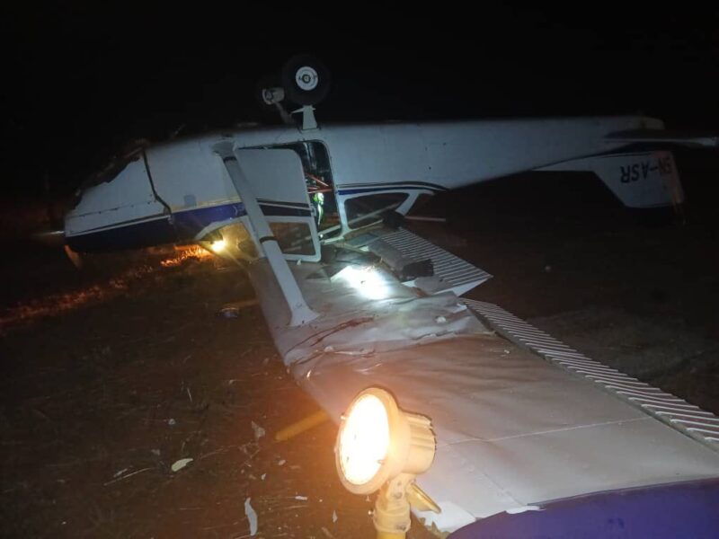 Skypower Express Aircraft Crashed In Owerri