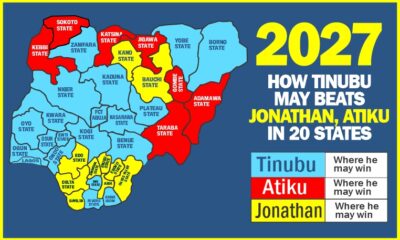 BREAKING: 20 States Tinubu Will Win in 2027 Election (FULL LIST)