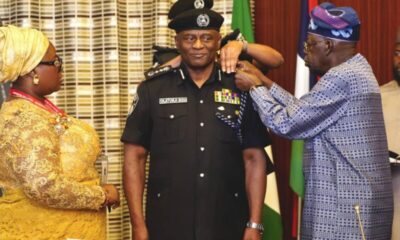 BREAKING: Tinubu Decorates Disu as Acting IG