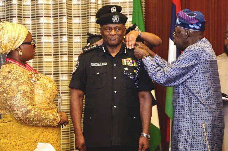 BREAKING: Tinubu Decorates Disu as Acting IG