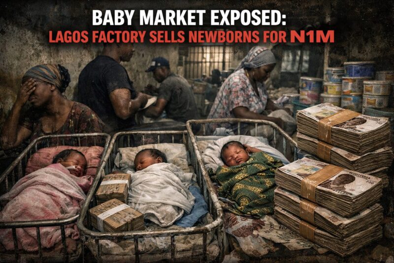 Baby Market Exposed: Factory Sells Newborns for N1m