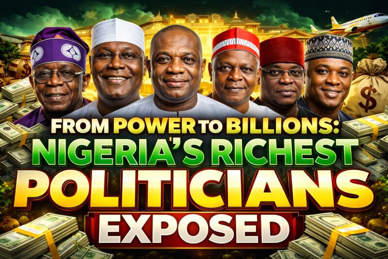From Power to Billions: Nigeria’s Richest Politicians Exposed