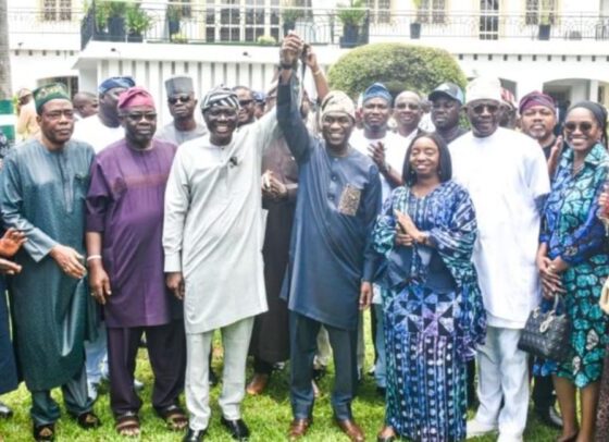 2027: Sanwo-Olu Announces Hamzat as Incoming Lagos governor