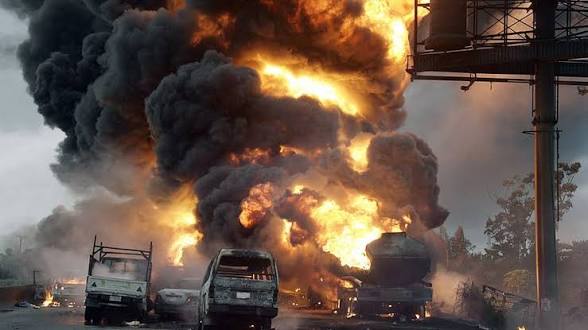 An explosion at a filling station in Bokkos Local Government Area of Plateau State has left two people dead and three others injured.