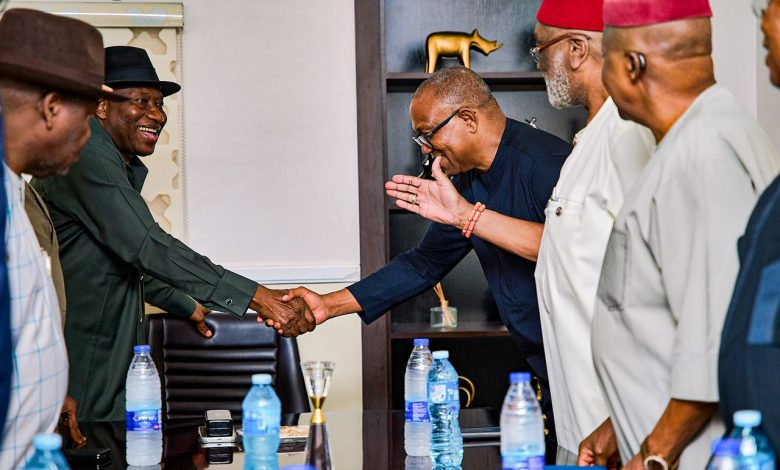 Peter Obi Reacts to Goodluck Jonathan’s Possible Presidential Bid