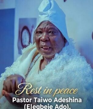 Popular Yoruba Actor Elegbeje Ado Dies