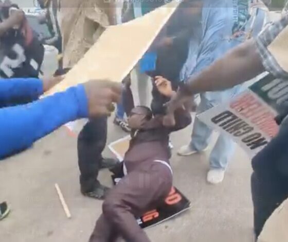 Video: Tension as Sowore Collapses During Protests; Details Emerge