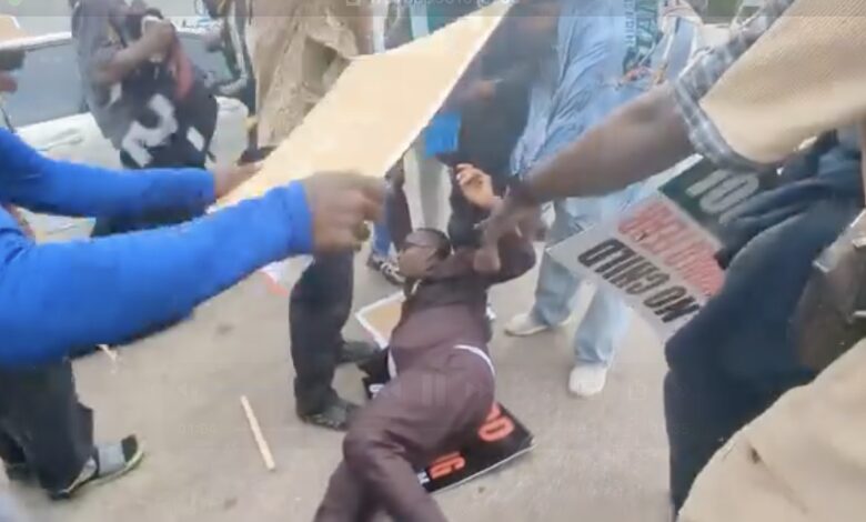 Video: Tension as Sowore Collapses During Protests; Details Emerge