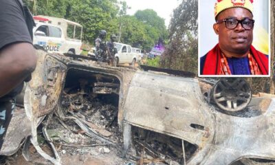 Top Monarch Killed, Set Ablaze in Shocking Attack (PHOTO)