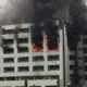 BREAKING: Massive Fire Rocks Popular Nigerian Bank
